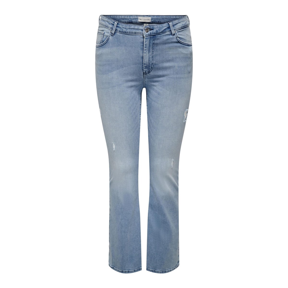 Jean Flared light blue denim, ONLY CARMAKOMA