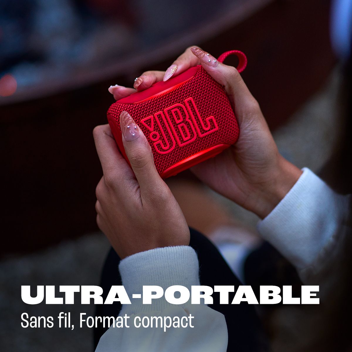 Enceinte portable GO 5 Bleu couleur unique, JBL