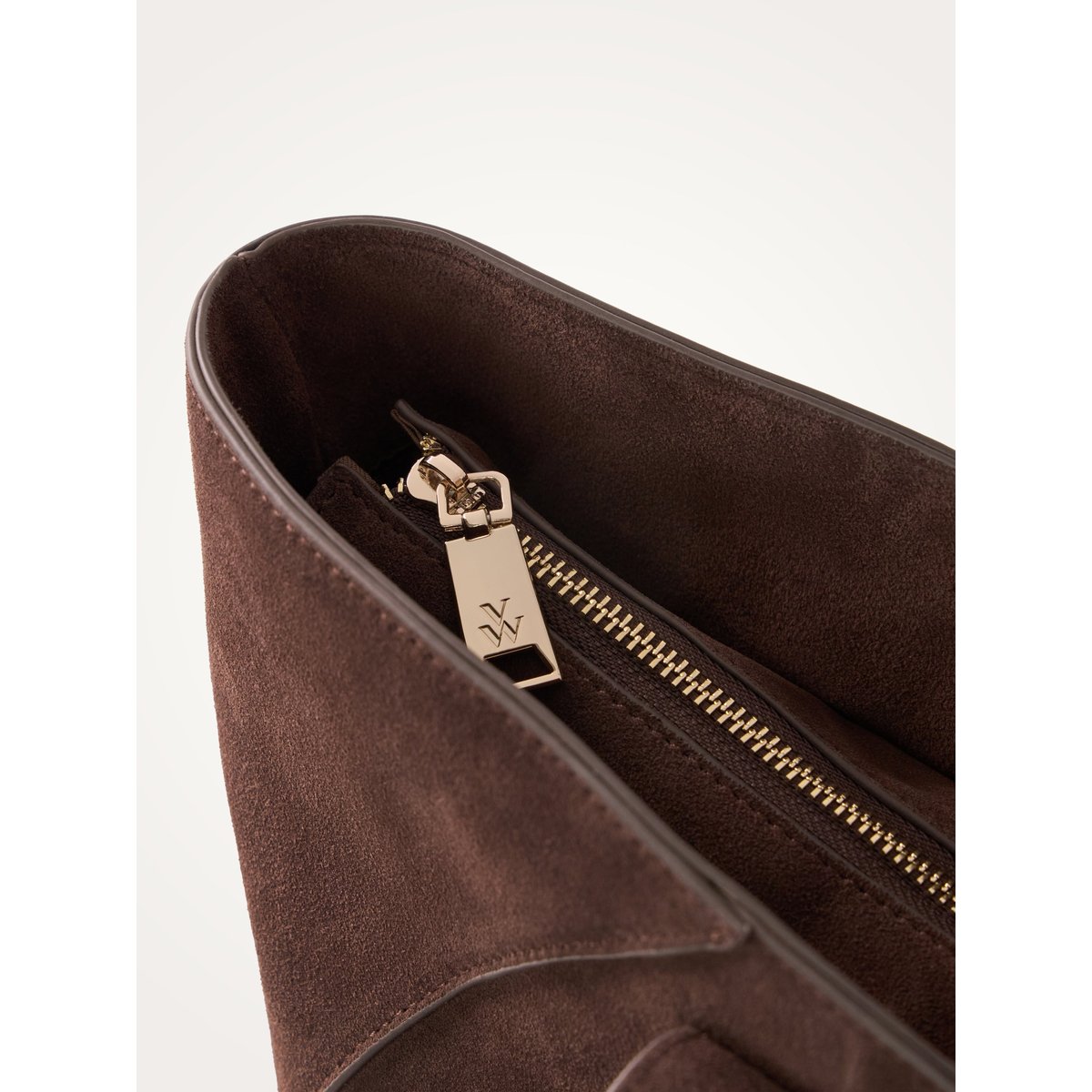 Sac cabas avec anses et bandoulière Maxi ALTAÏ marron foncé, VANESSA WU