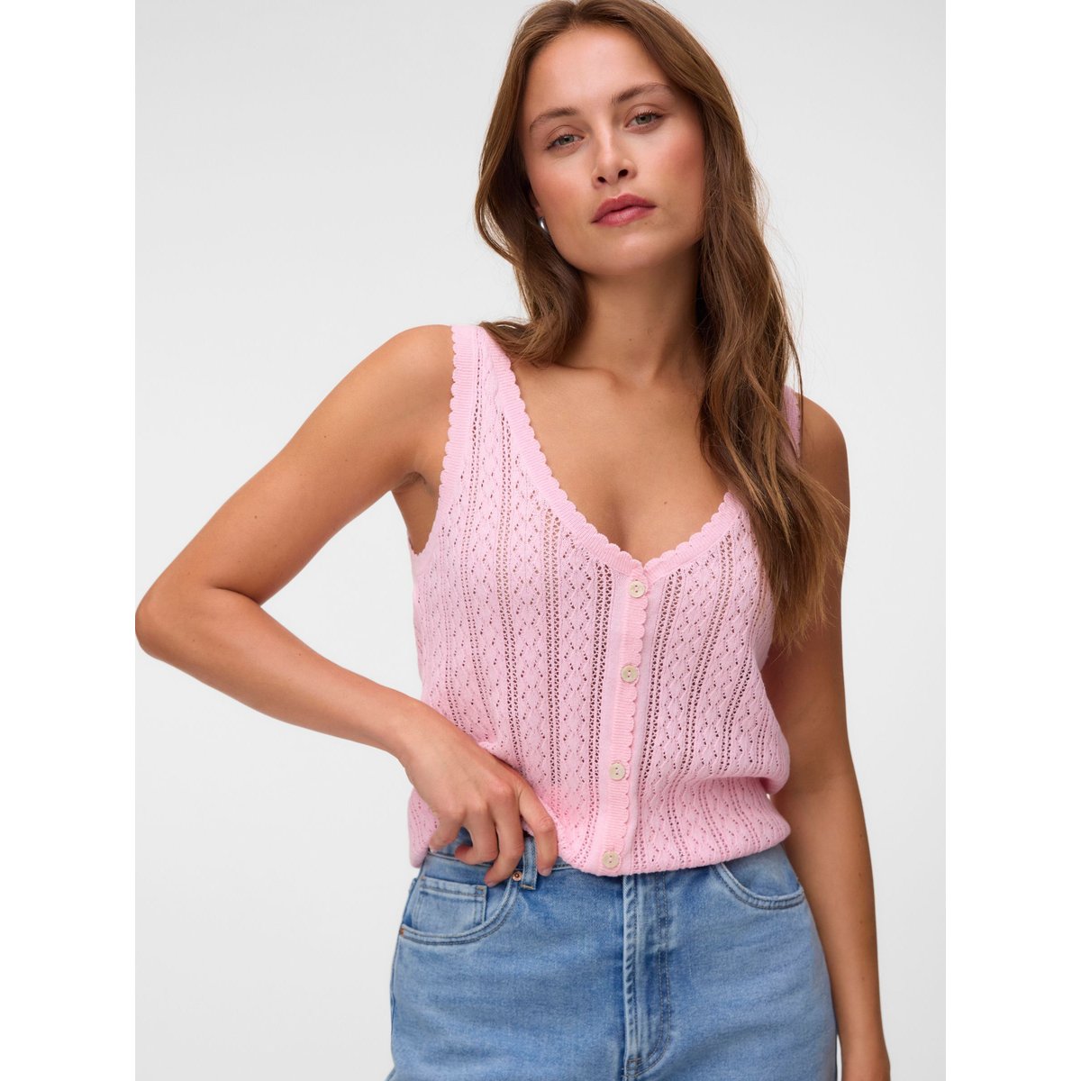 Top rose - pink-a-boo, VERO MODA