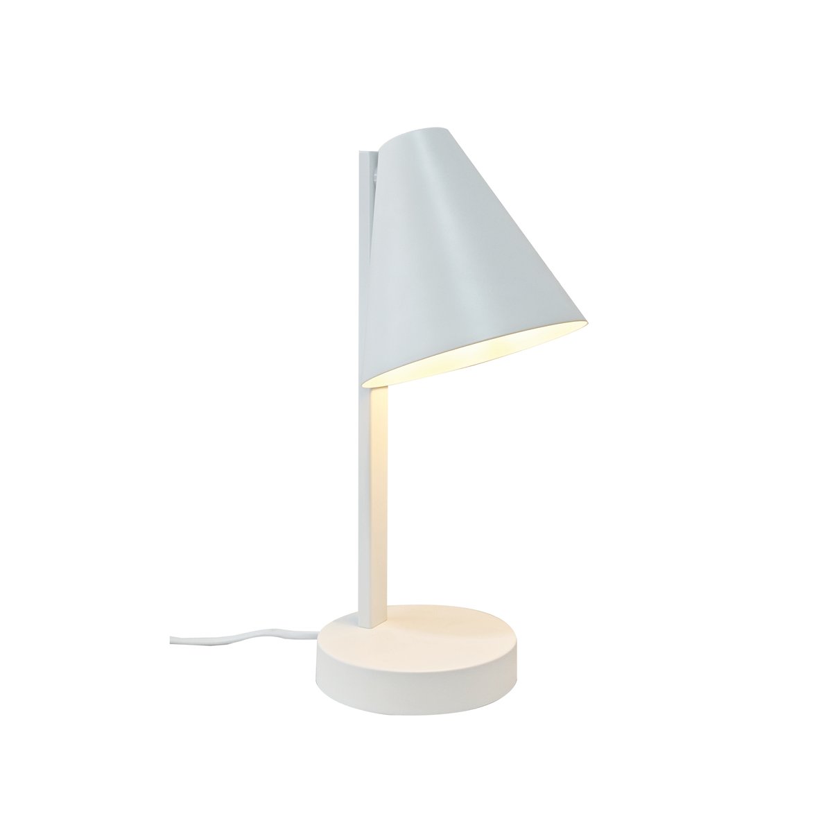 Lampe à poser avec port USB-C en métal, WILMER blanc, NORDLUX