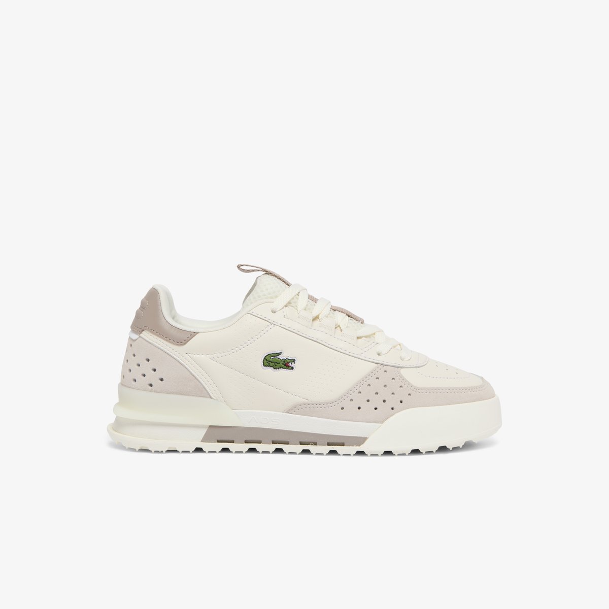 Sneakers Slam Break femme en cuir blanc-2b7, LACOSTE