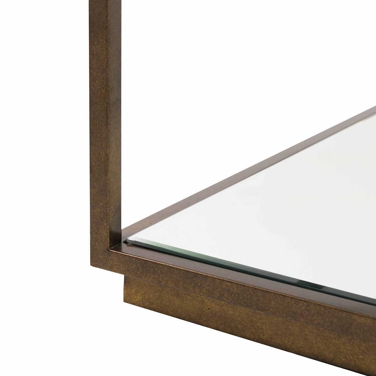 Alaric Glass & Metal Coffee Table bronze, ÉDITÉ