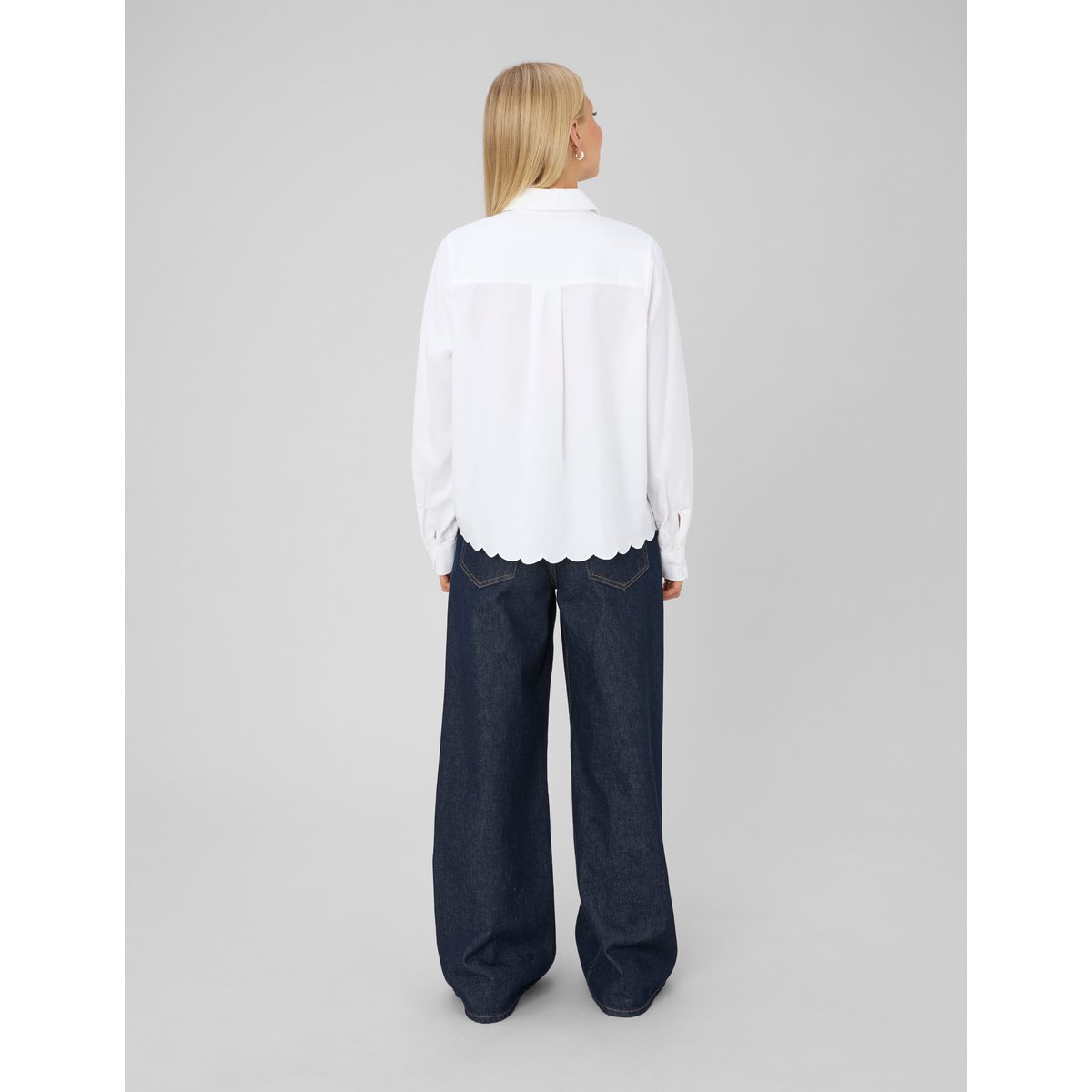 Chemise manches longues blanc, BZB