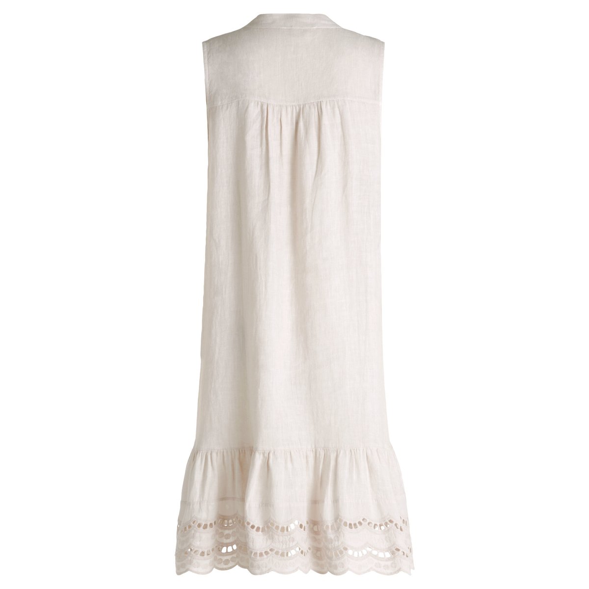 Robe casual à broderies white sand, CARTOON