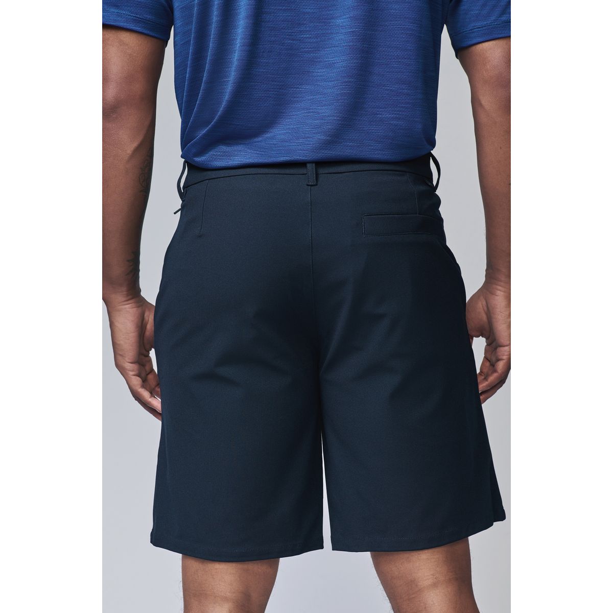 Short de golf active bleu marine, NEXT