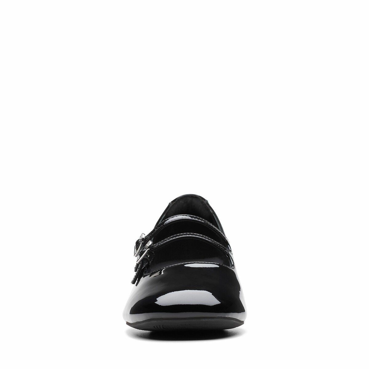 Babies en cuir vernis Daiss30 Shine noir verni, CLARKS