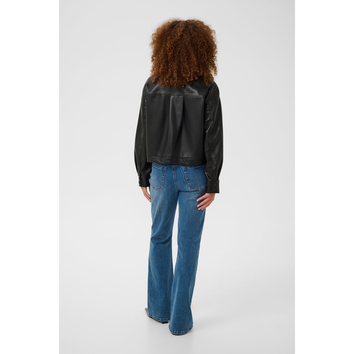Chemise à manches longues noir black deep, KAFFE
