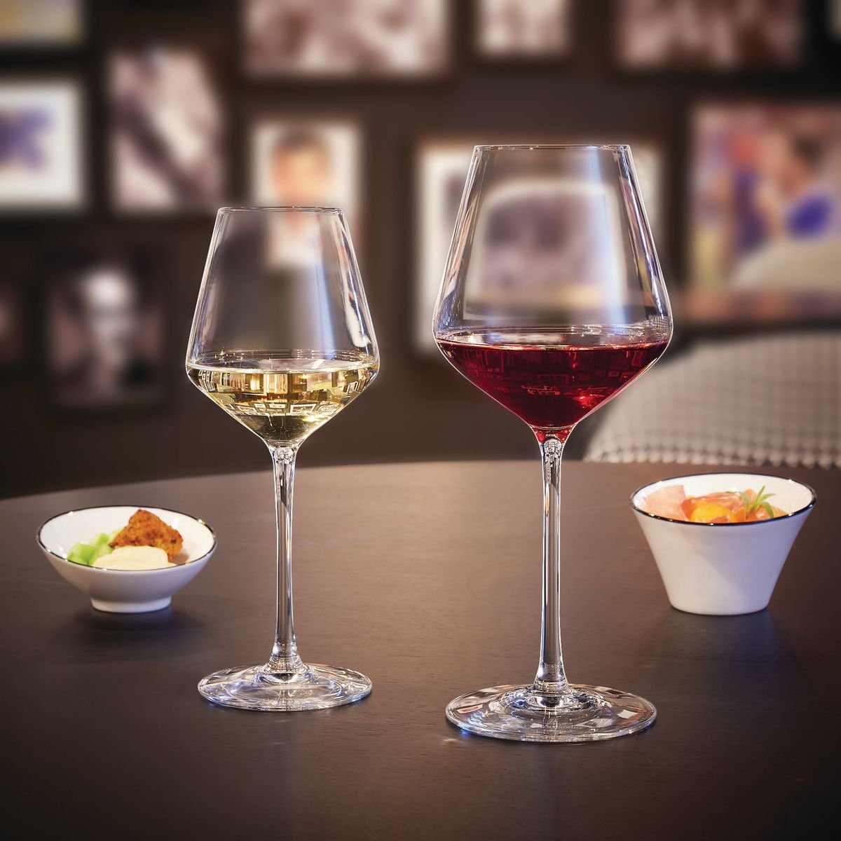 6 verres à pied 47 cl -DISTINCTION transparent, CHEF&SOMMELIER