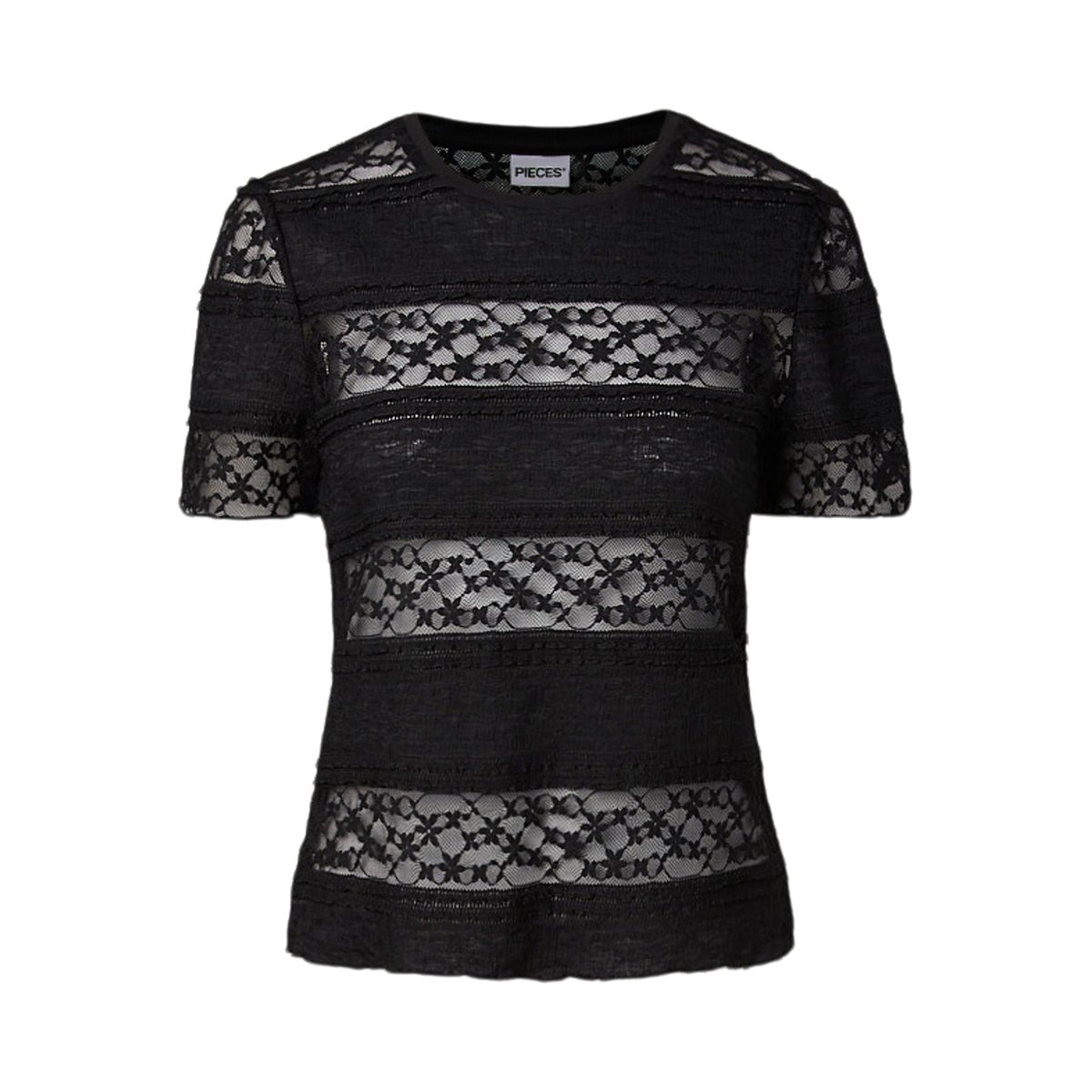 T-Shirt noir - black1, PIECES
