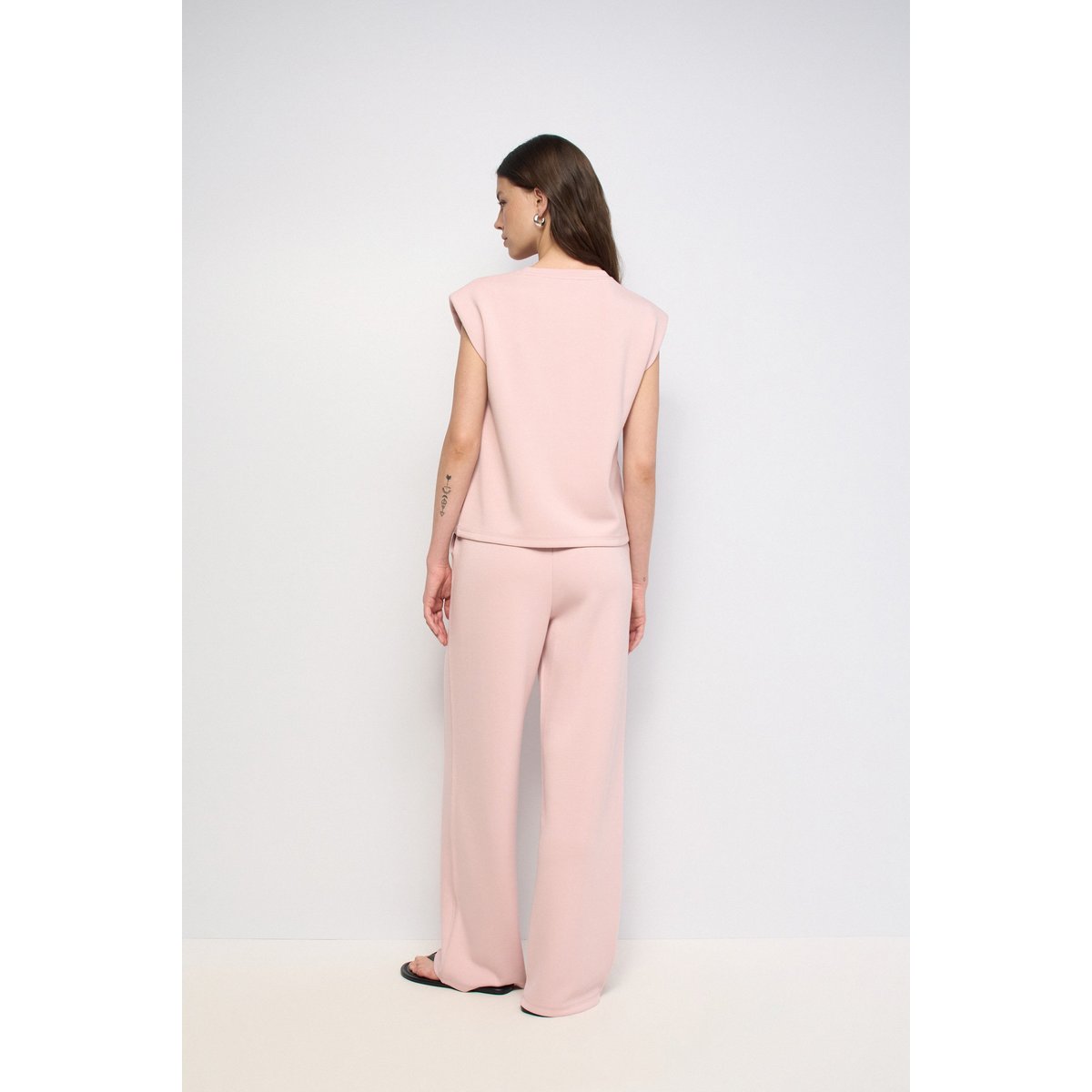 T-SHIRT À ÉPAULETTES rose, SALSA JEANS