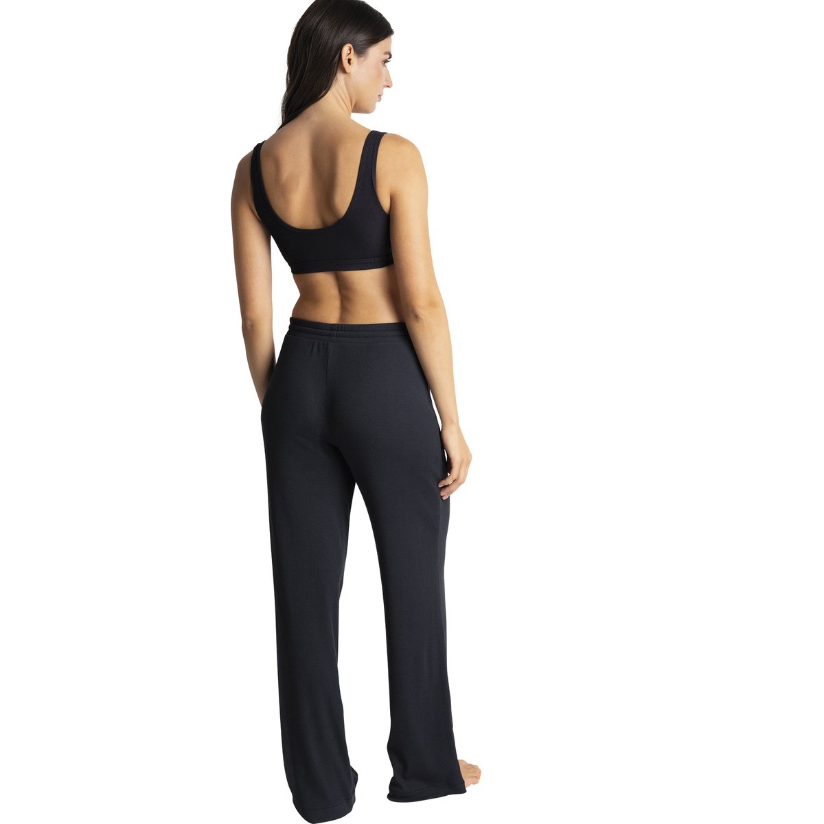 Bas de pyjama long KATE noir, PASSIONATA