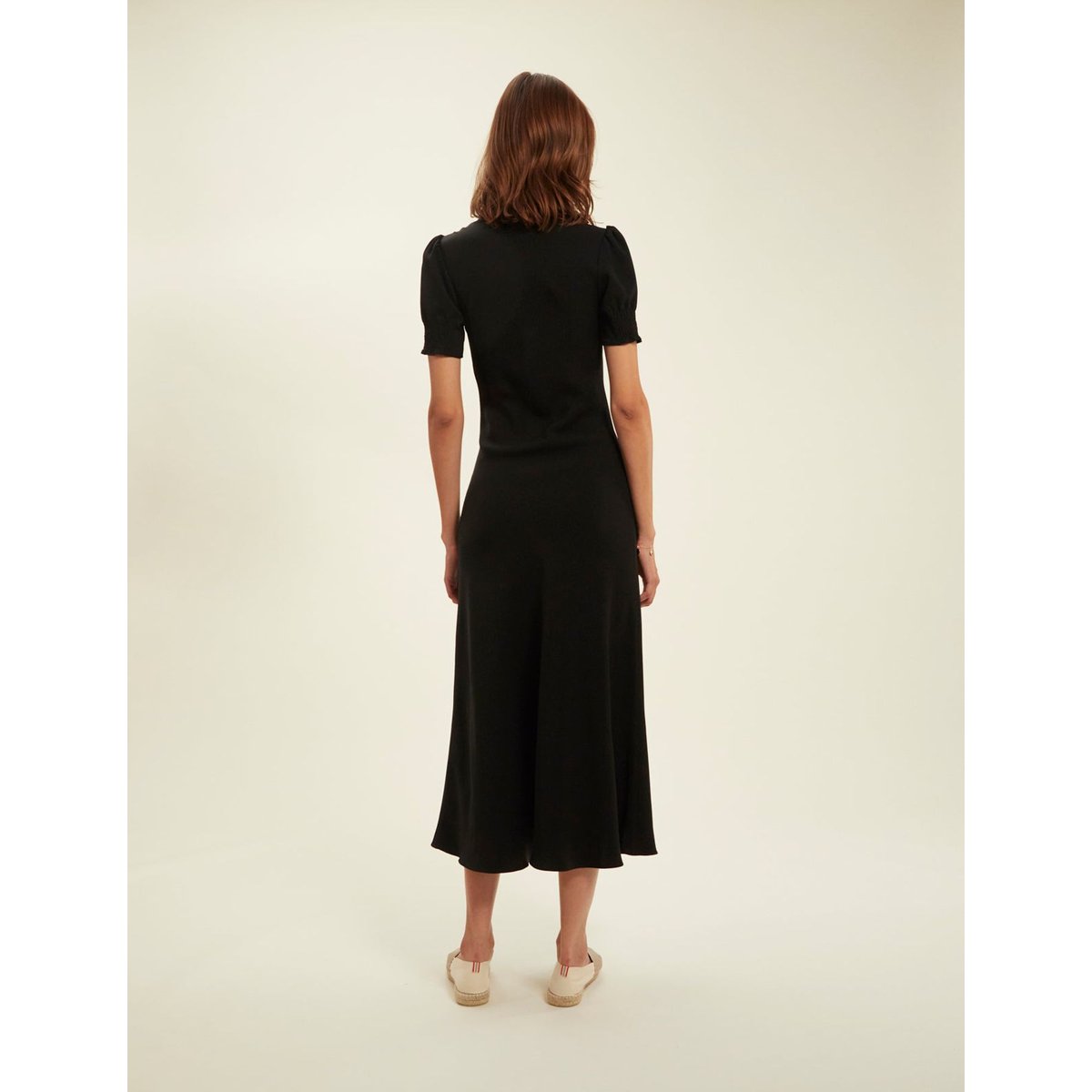 Robe Cerise noire noir, INES DE LA FRESSANGE PARIS