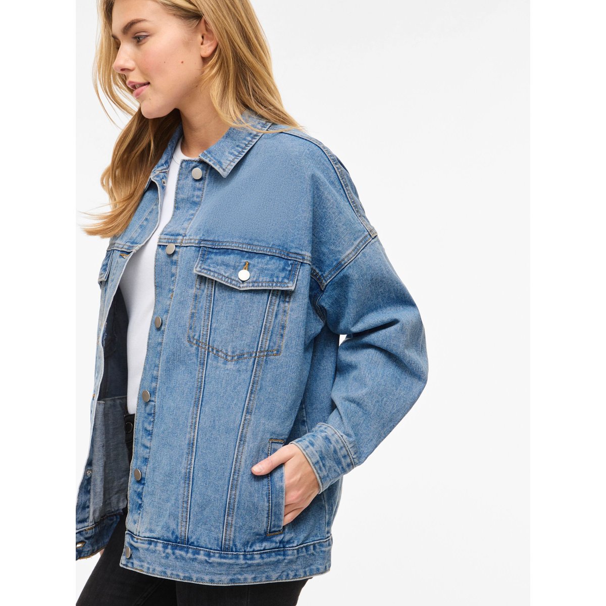 Veste En Jean light blue denim, VILA