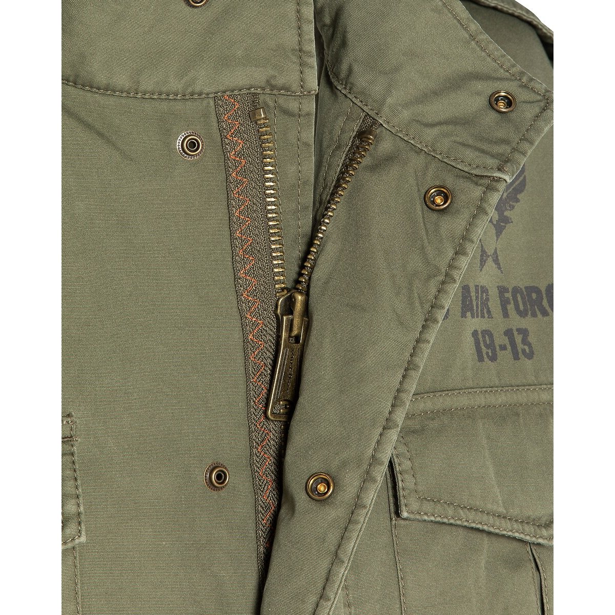 Veste army badges Darden kaki, SCHOTT