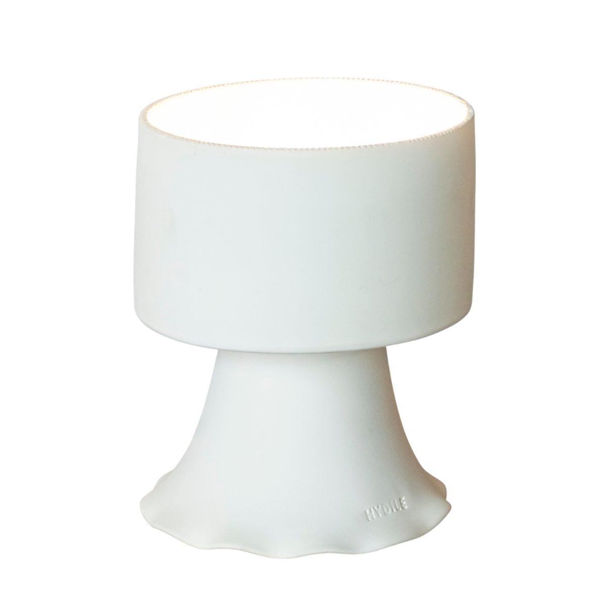 Lampe à poser en terre cuite ONDA blanche, HYDILE