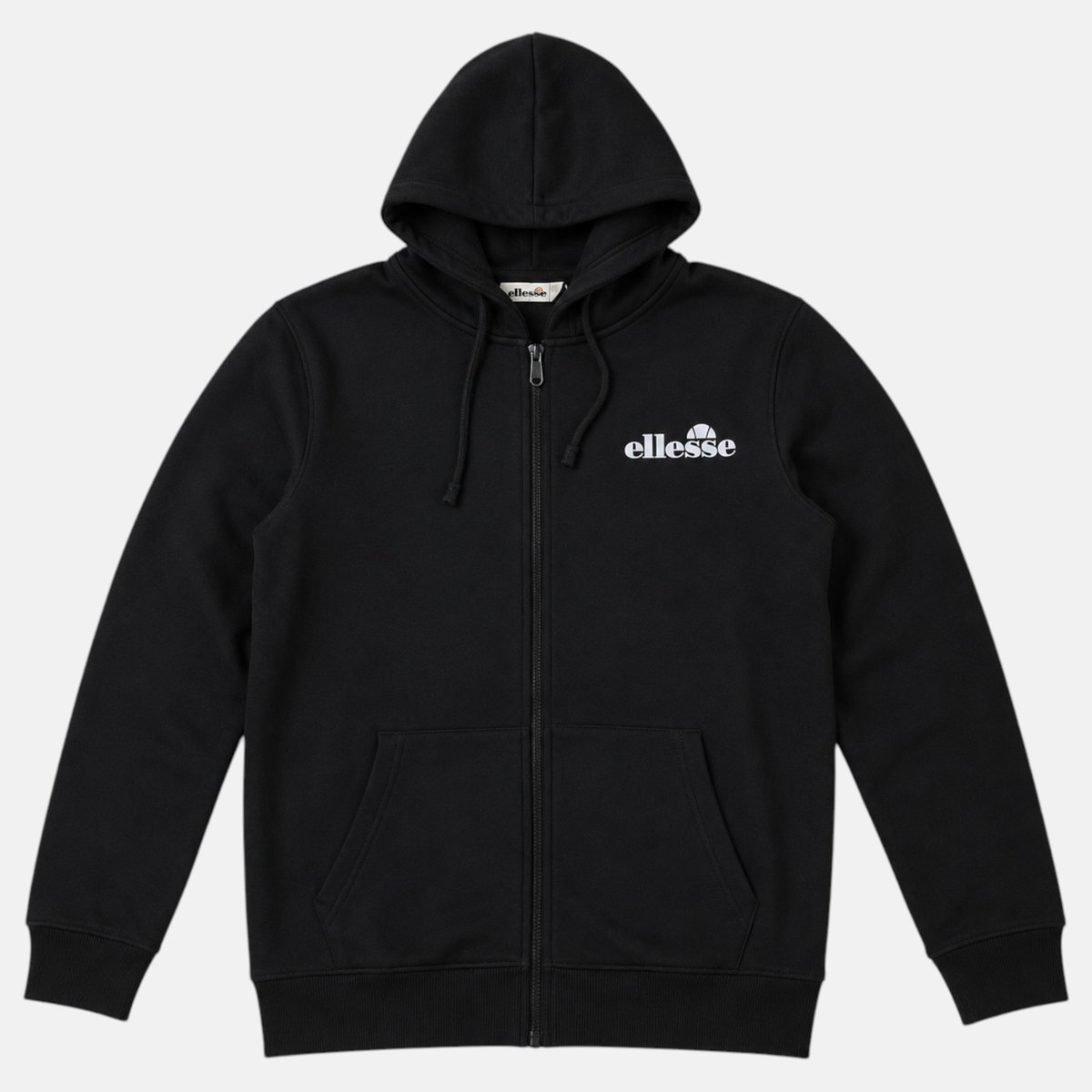 Veste zippée à capuche, manches longues STREETWEAR noir, ELLESSE