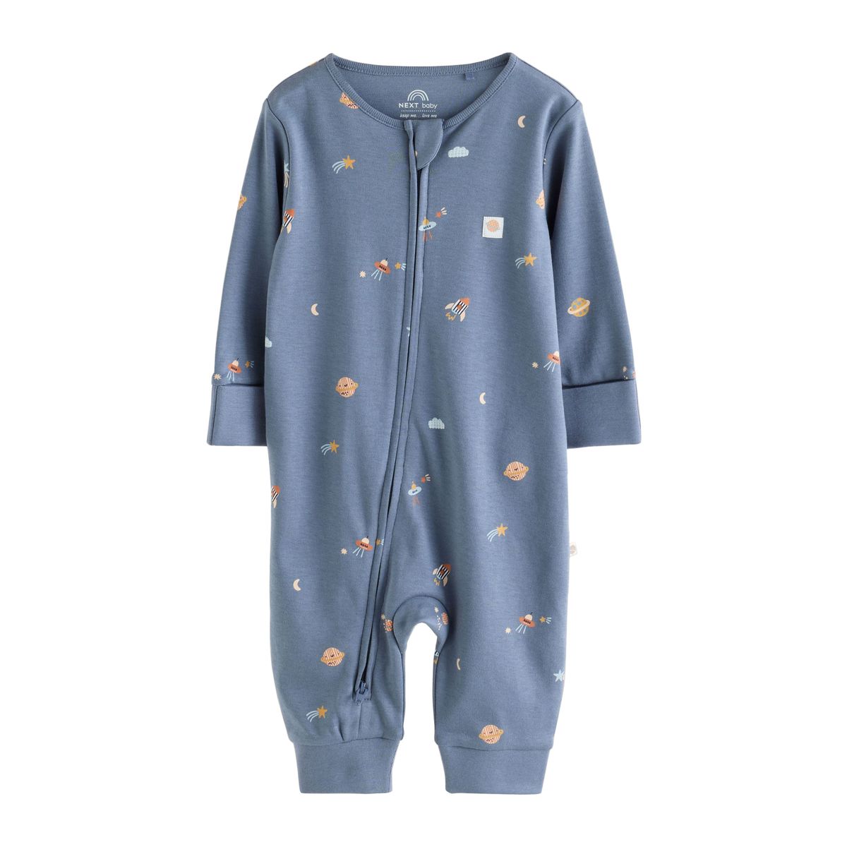Dors-bien à zip double sens bébé, lot de 3 bleu, NEXT