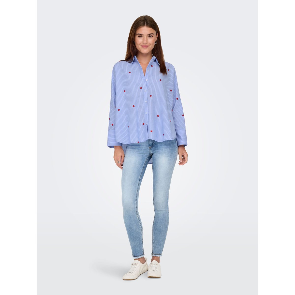 Chemise moonlight blue 1, ONLY