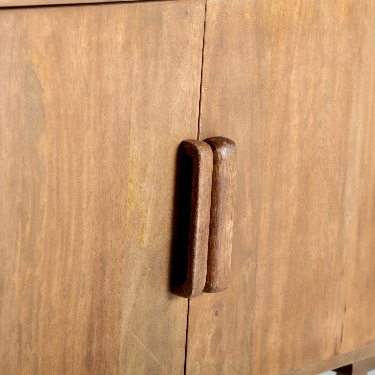 Armoire bois de manguier collection S.TREVOUX brun naturel, RECOLLECTION