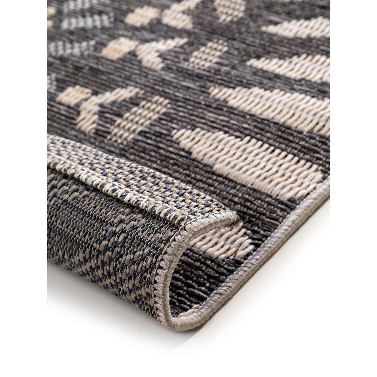 Tapis d'extérieur & intérieur RIVER bleu, BENUTA