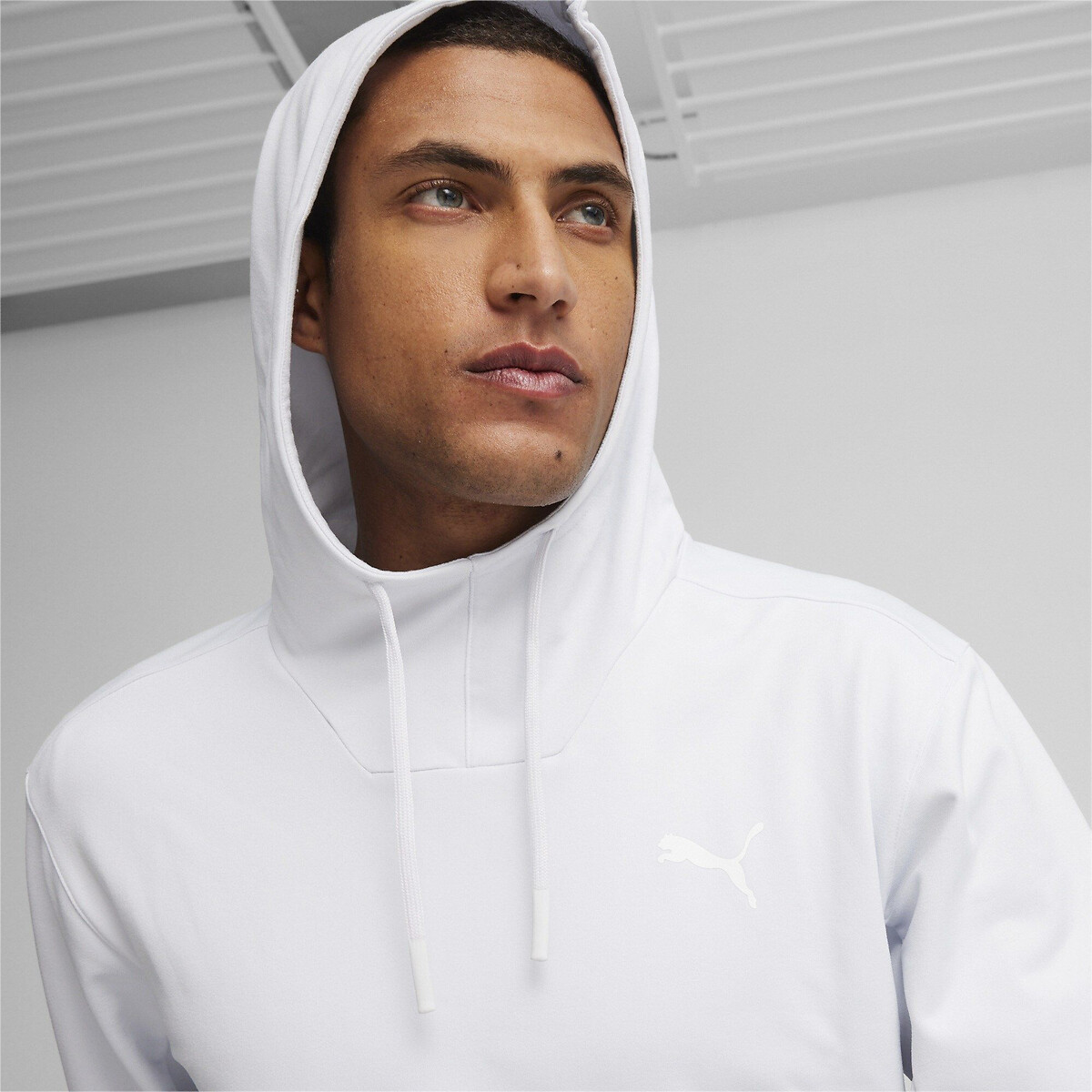Kapuzensweatshirt silberfarben, PUMA