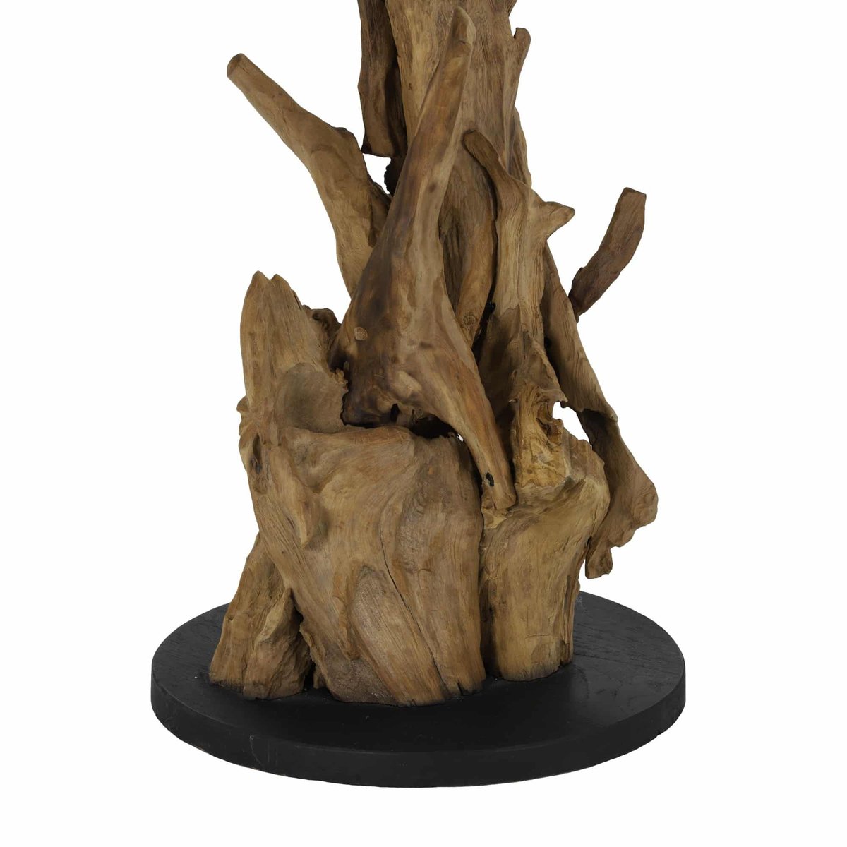 Base De La Lampe Bois ARBANASI naturel, LIGHT & LIVING