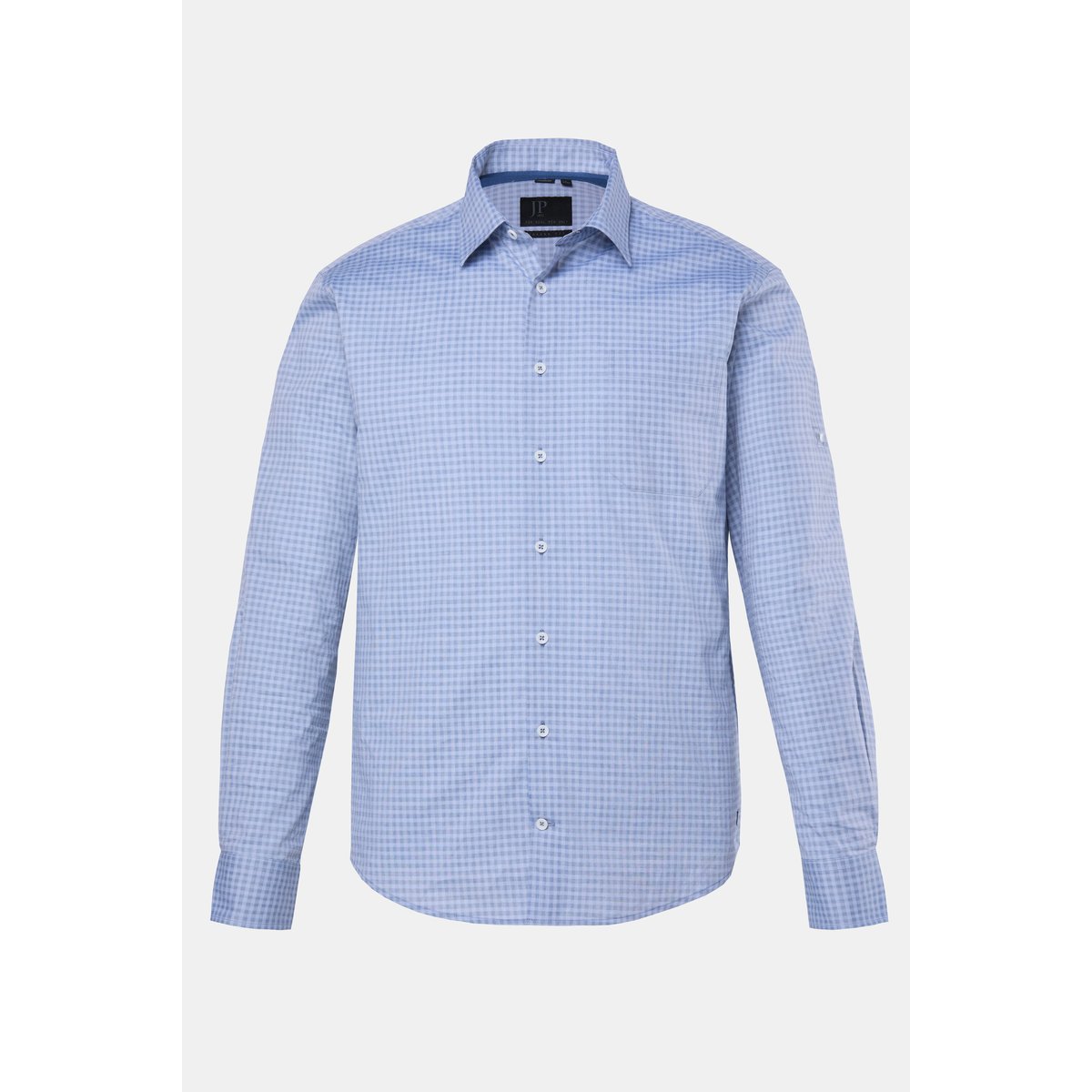 Chemise à carreaux bleu clair, JP1880