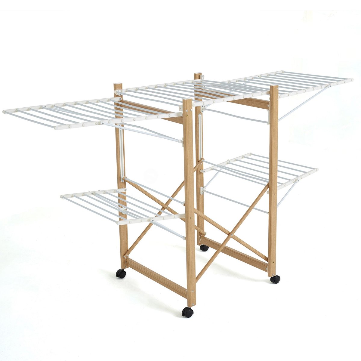 Etendoir à linge pliable USHUAIA blanc, KITCHEN MOVE
