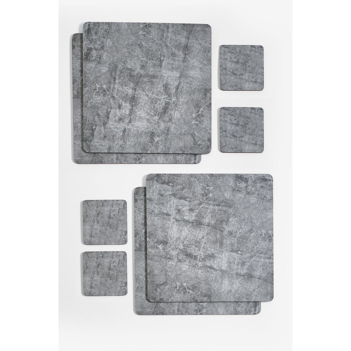 Linge de table, lot de 4 gris, NEXT