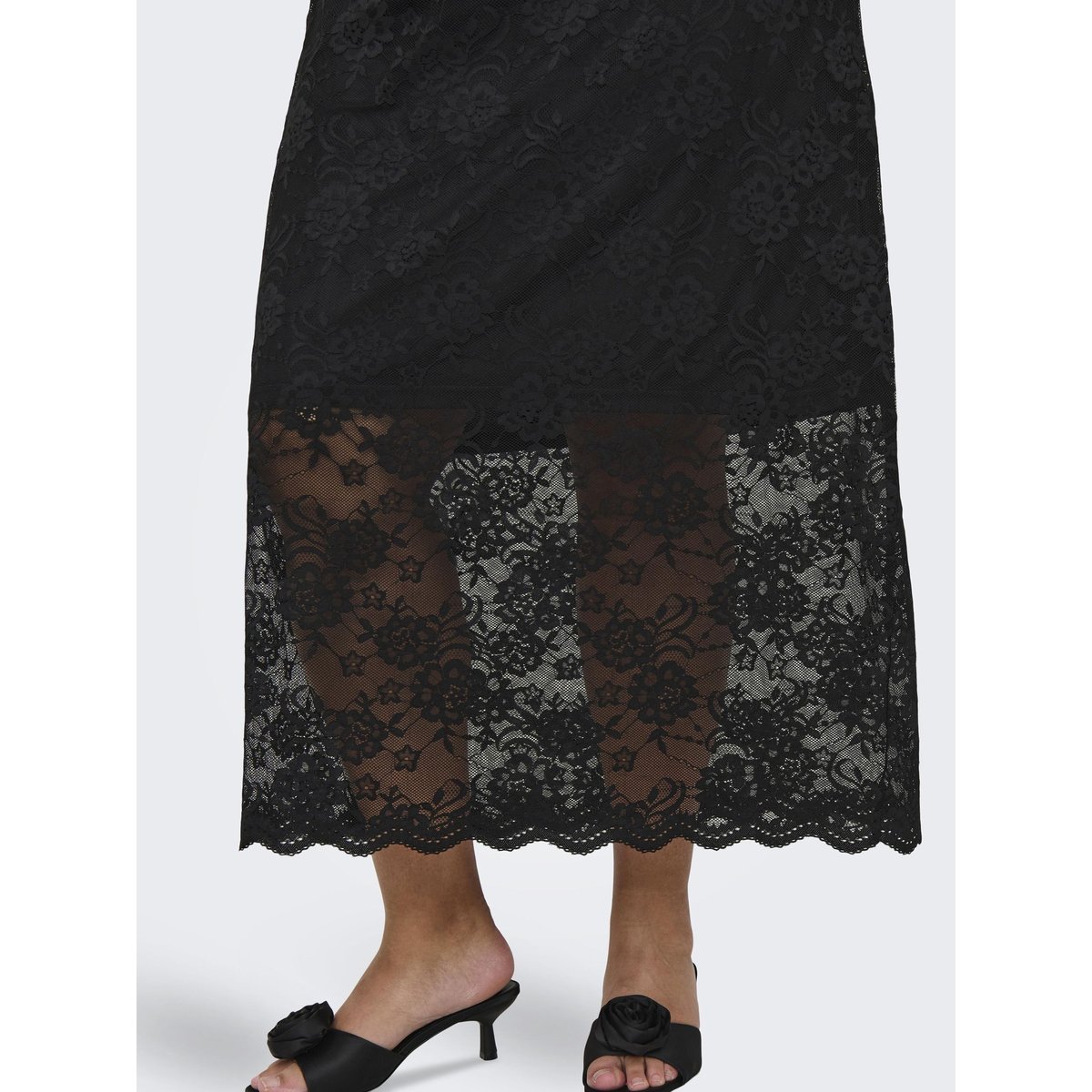 Robe En Dentelle noire - black, ONLY CARMAKOMA