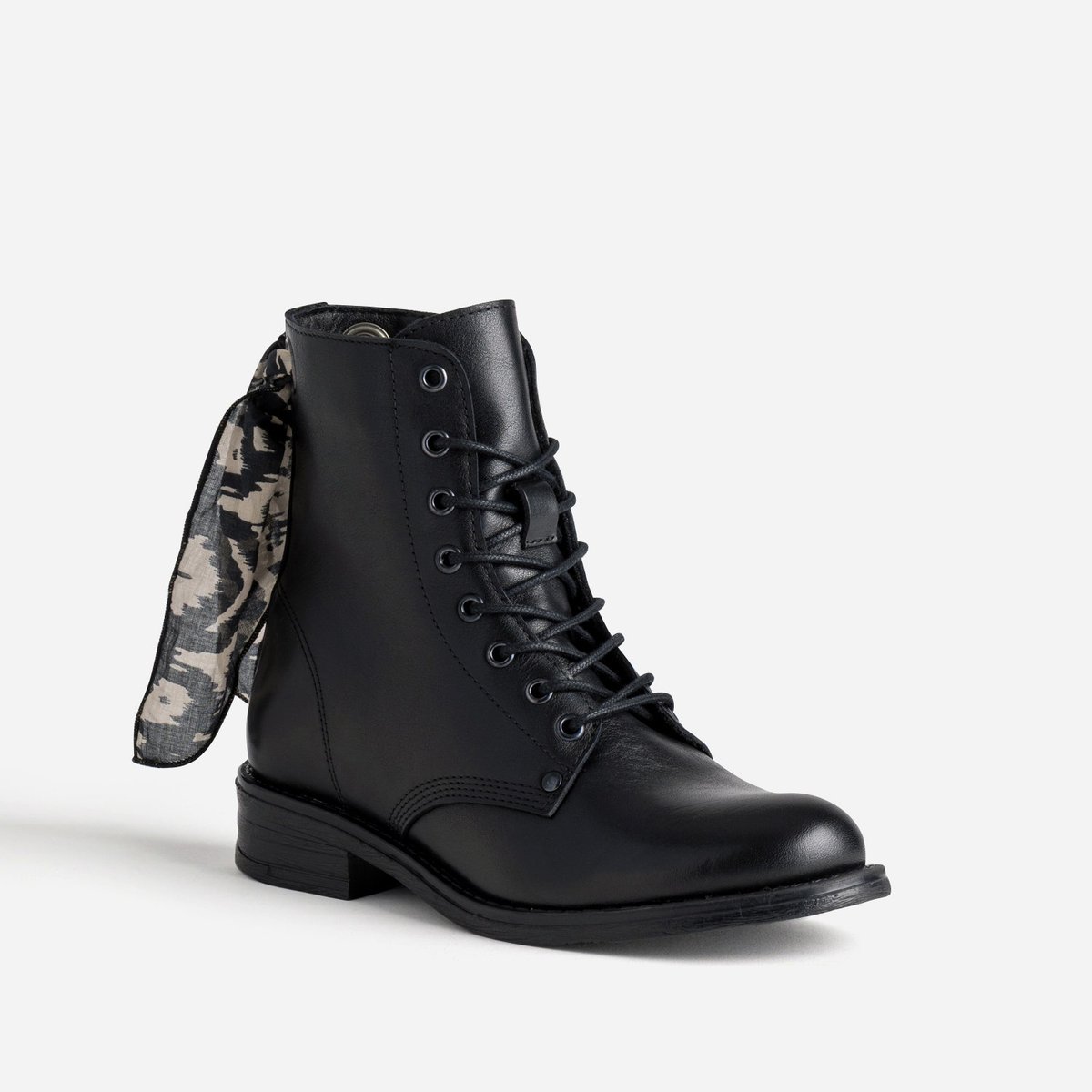 Boots en cuir SIERATTO noir, ERAM