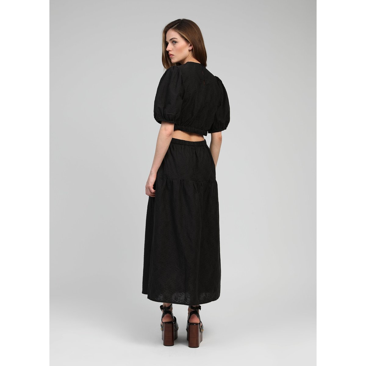 Robe Midi OSEILA noir, AN'GE