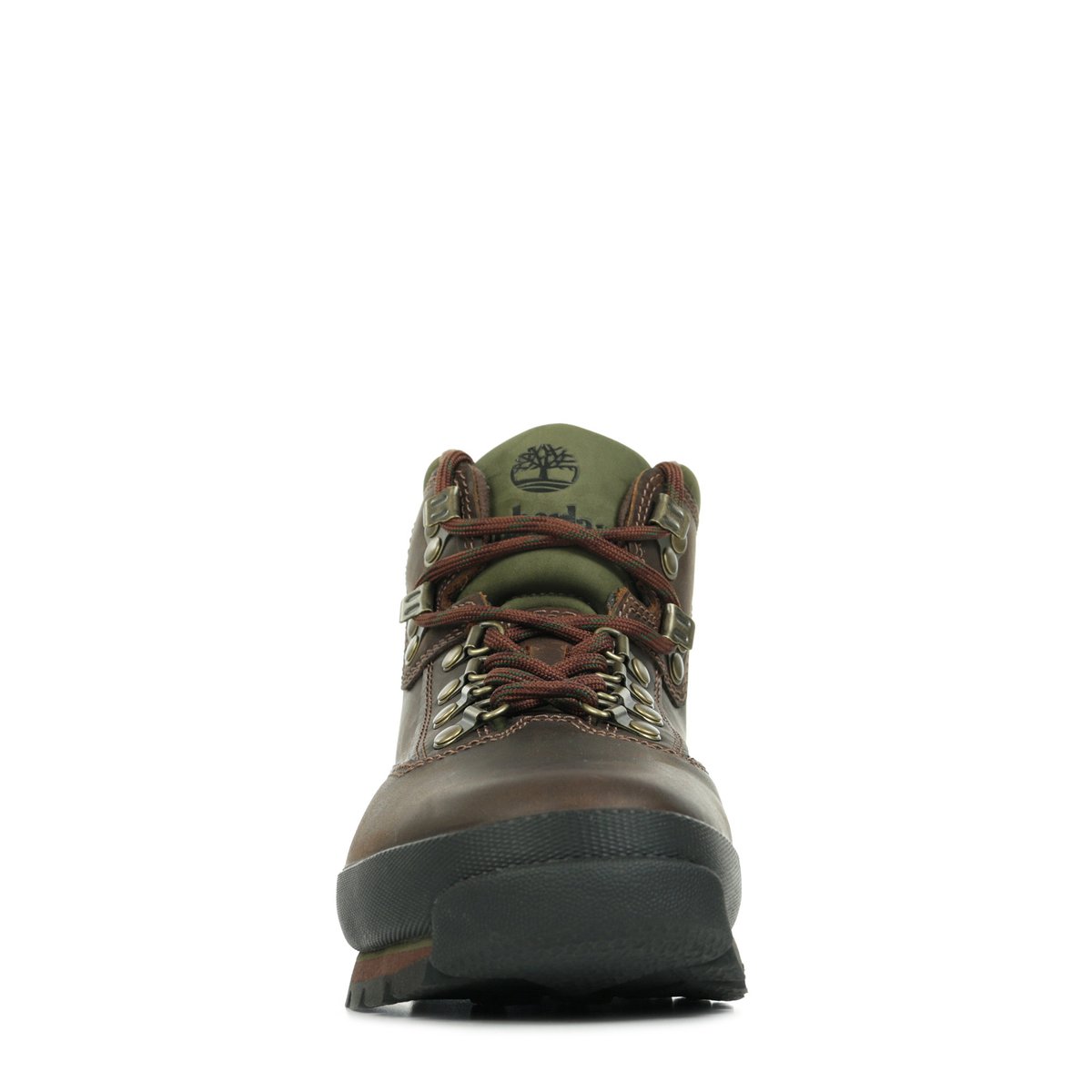 Boots en cuir, Euro Hiker Mide Lace marron, TIMBERLAND