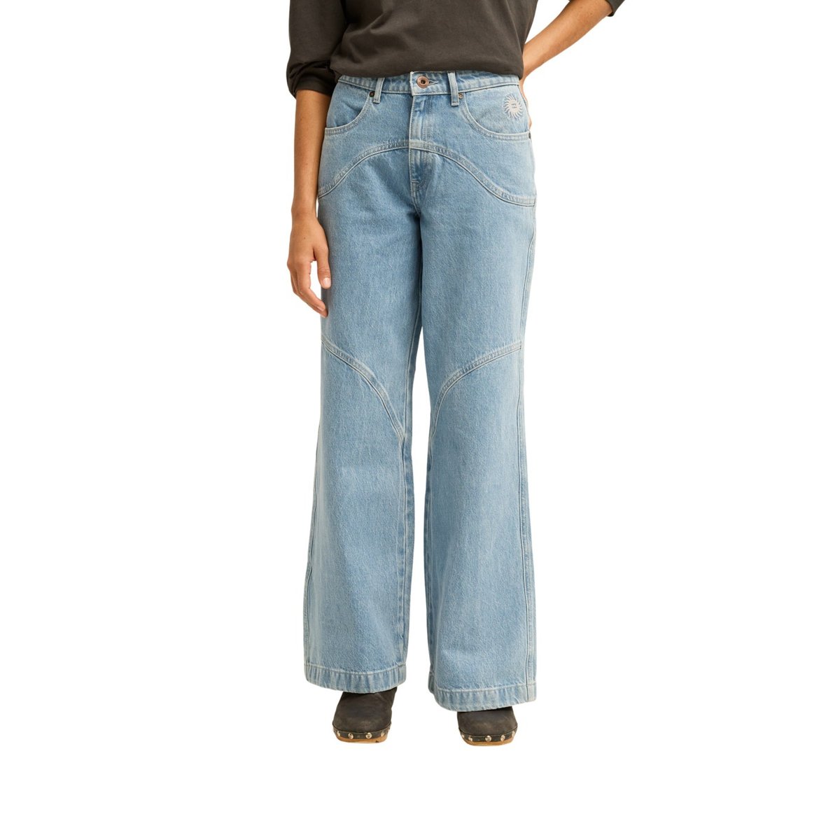 Jean coupe large RIVA bleu surf spray, BILLABONG