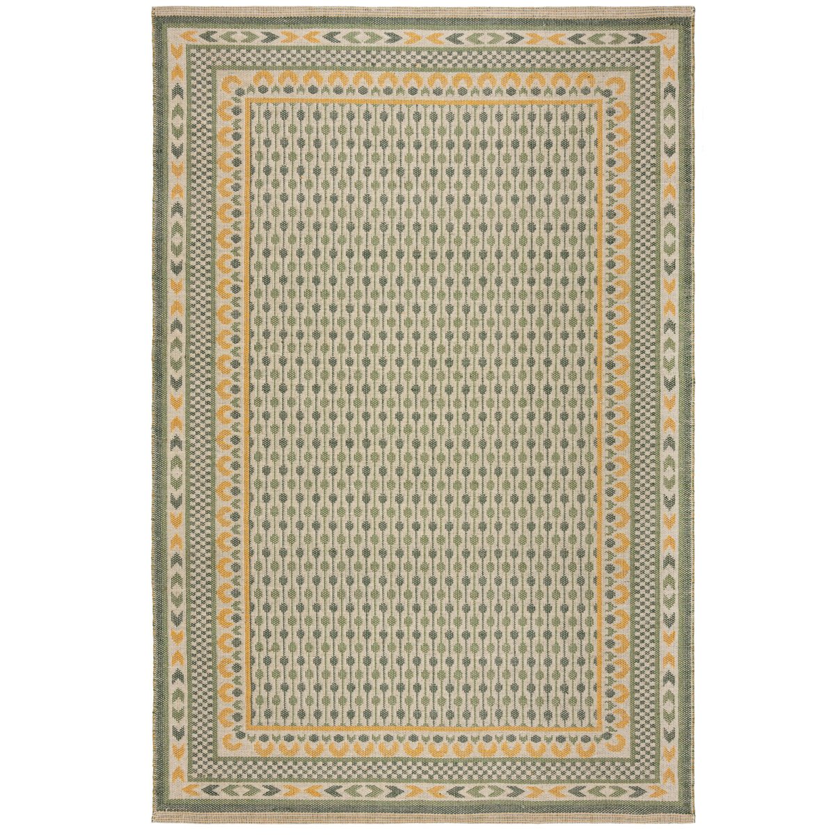 Tapis en jute MARA vert, FLAIR RUGS