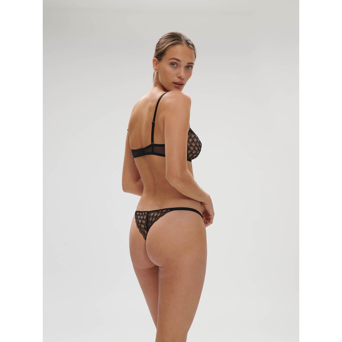 Tanga, ROSE noir, SIMONE PERELE