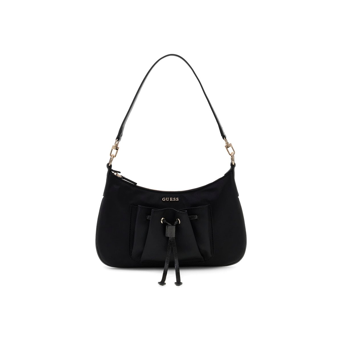 Mini Sac À Épaule Theodora noir, GUESS