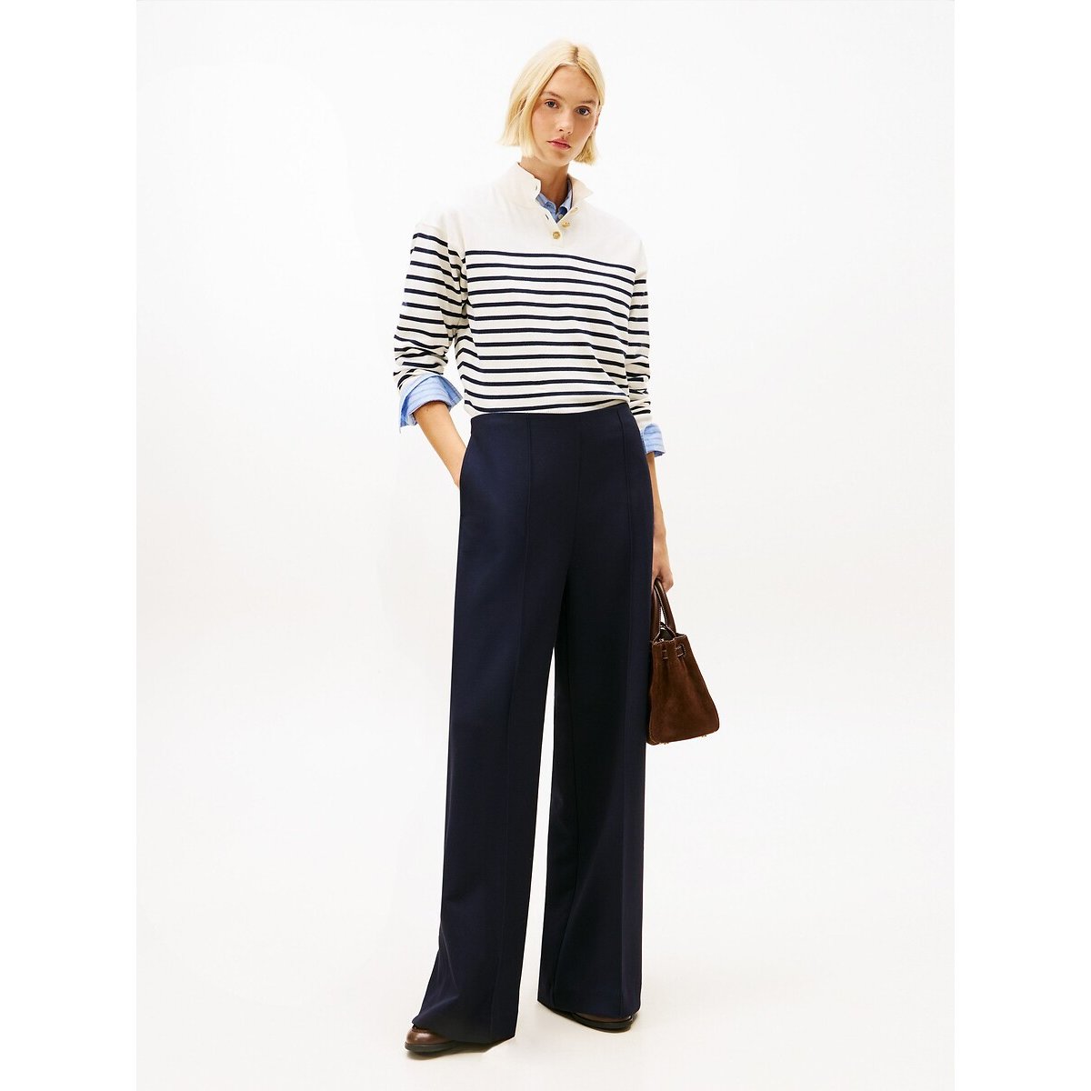 Wide Leg Trousers 90005821, TOMMY HILFIGER