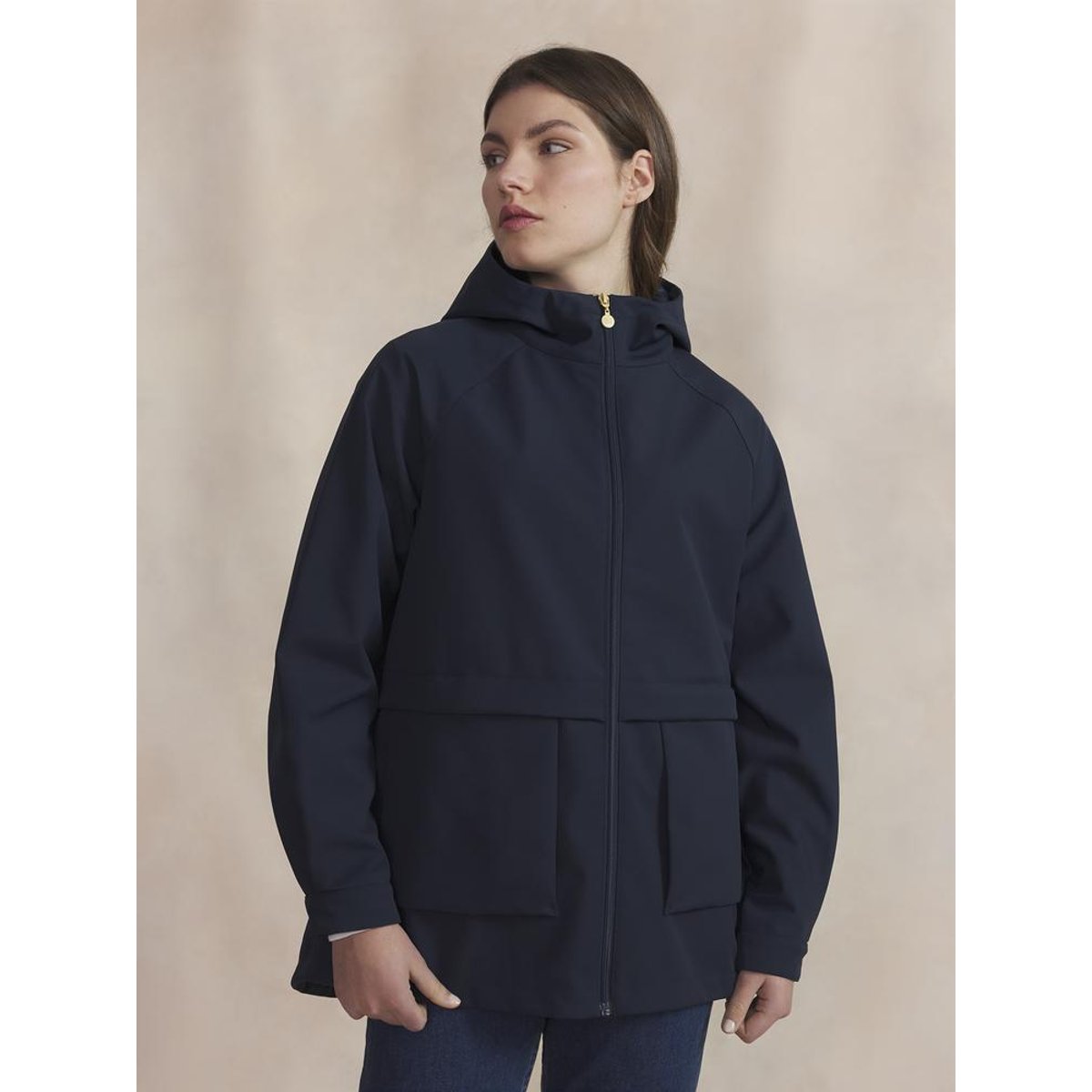 Manteau RANYAMAN marine, TBS