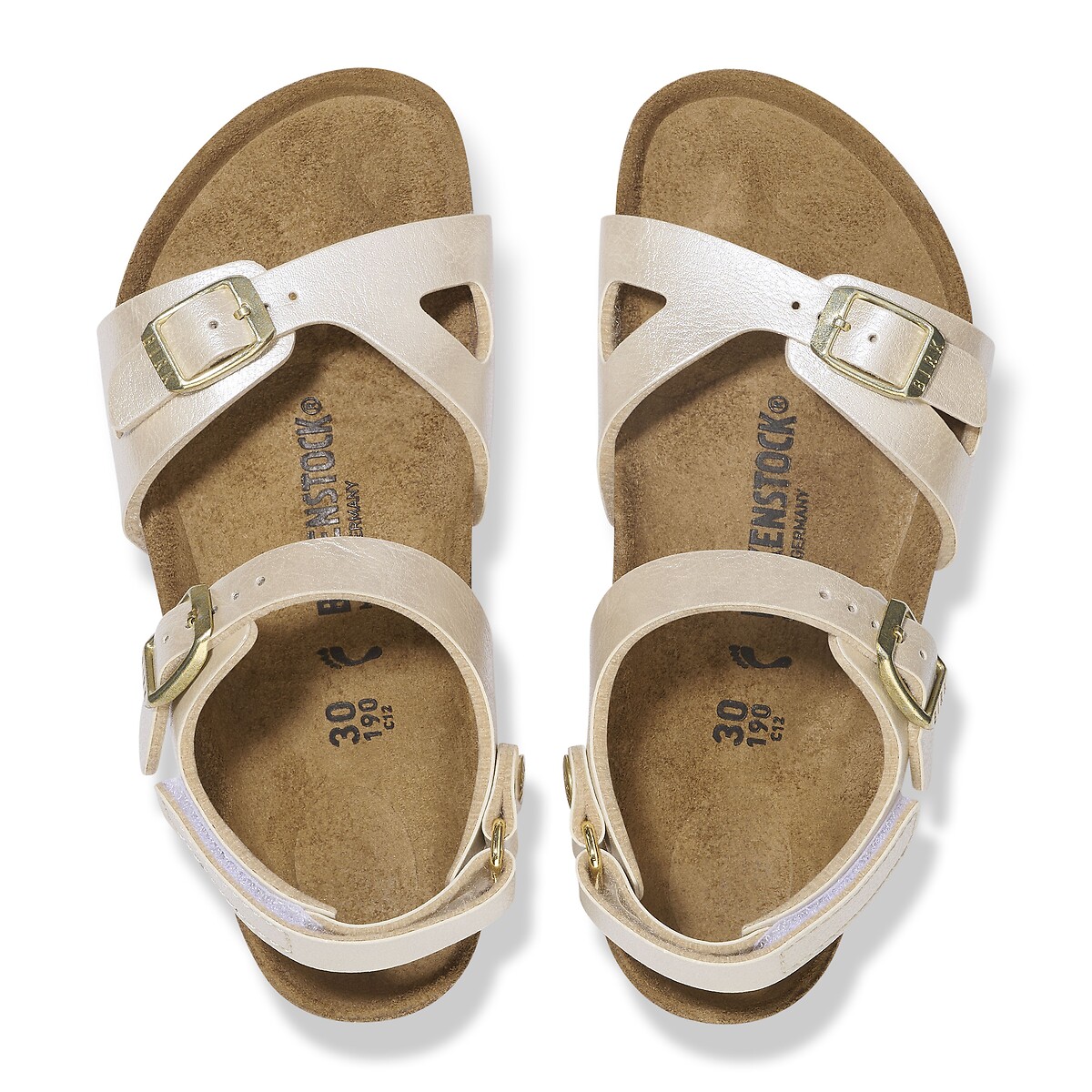 Kids Rio Kids Slingback Sandals pearly white, BIRKENSTOCK