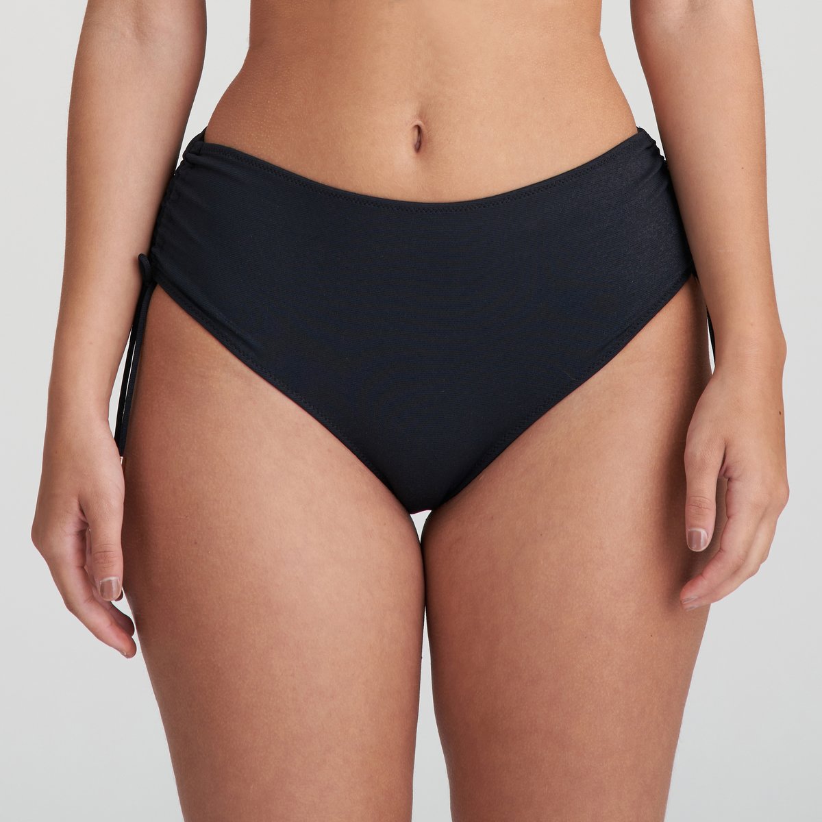 Slip taille haute ficelles DAHU noir, MARIE JO
