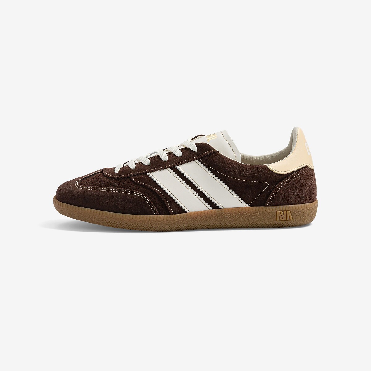 Baskets en cuir suédé Pulse marron, CAVAL