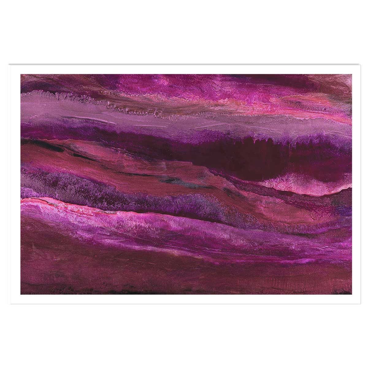 Poster rose horizon affiche seule, HEXOA