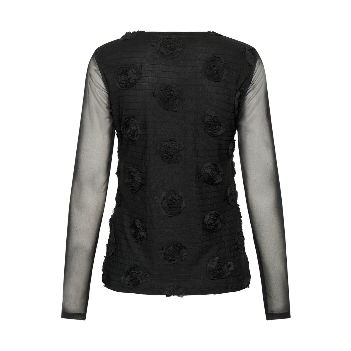 T-shirt à manches longues noir, CULTURE