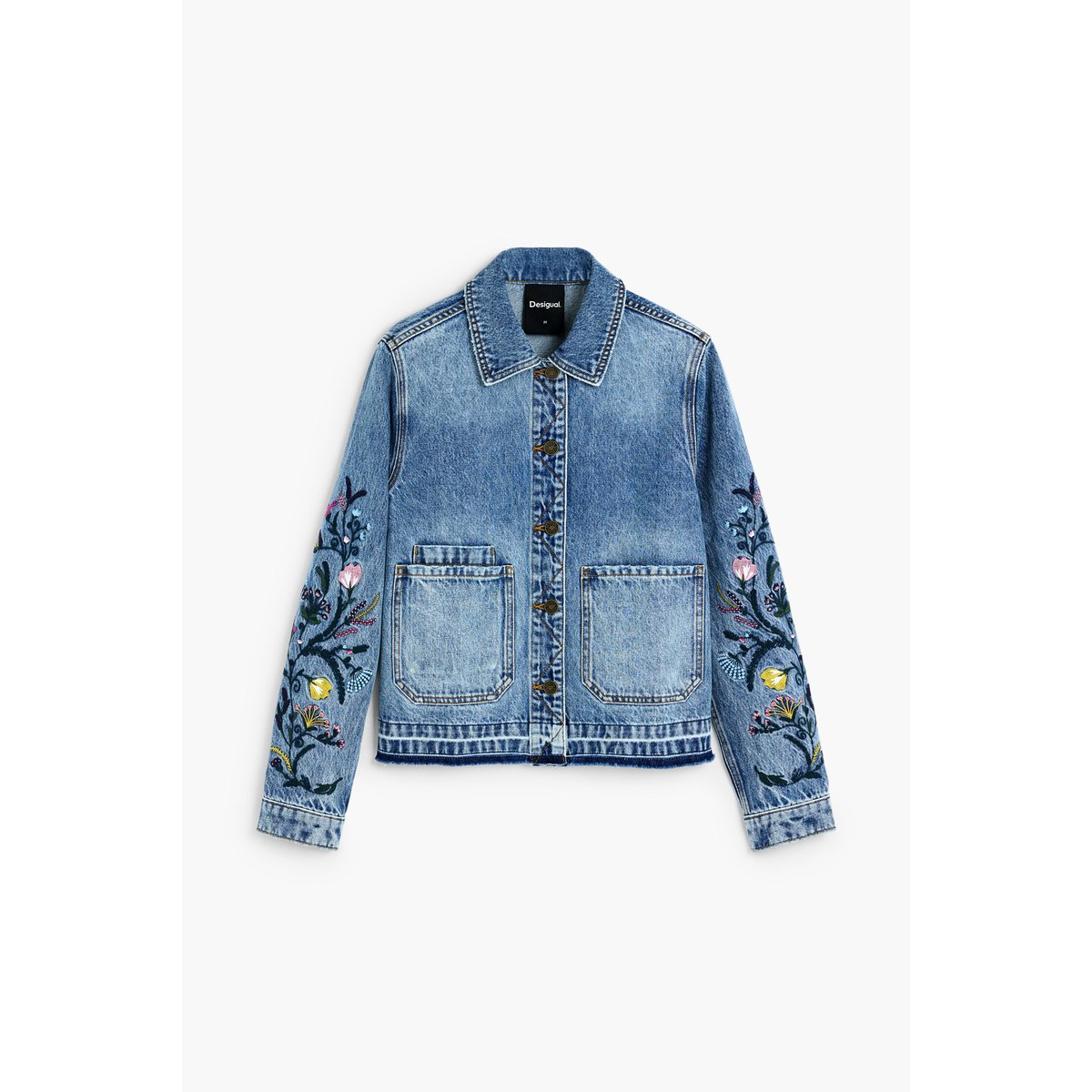 Veste en jean 100 % coton bleu clair, DESIGUAL