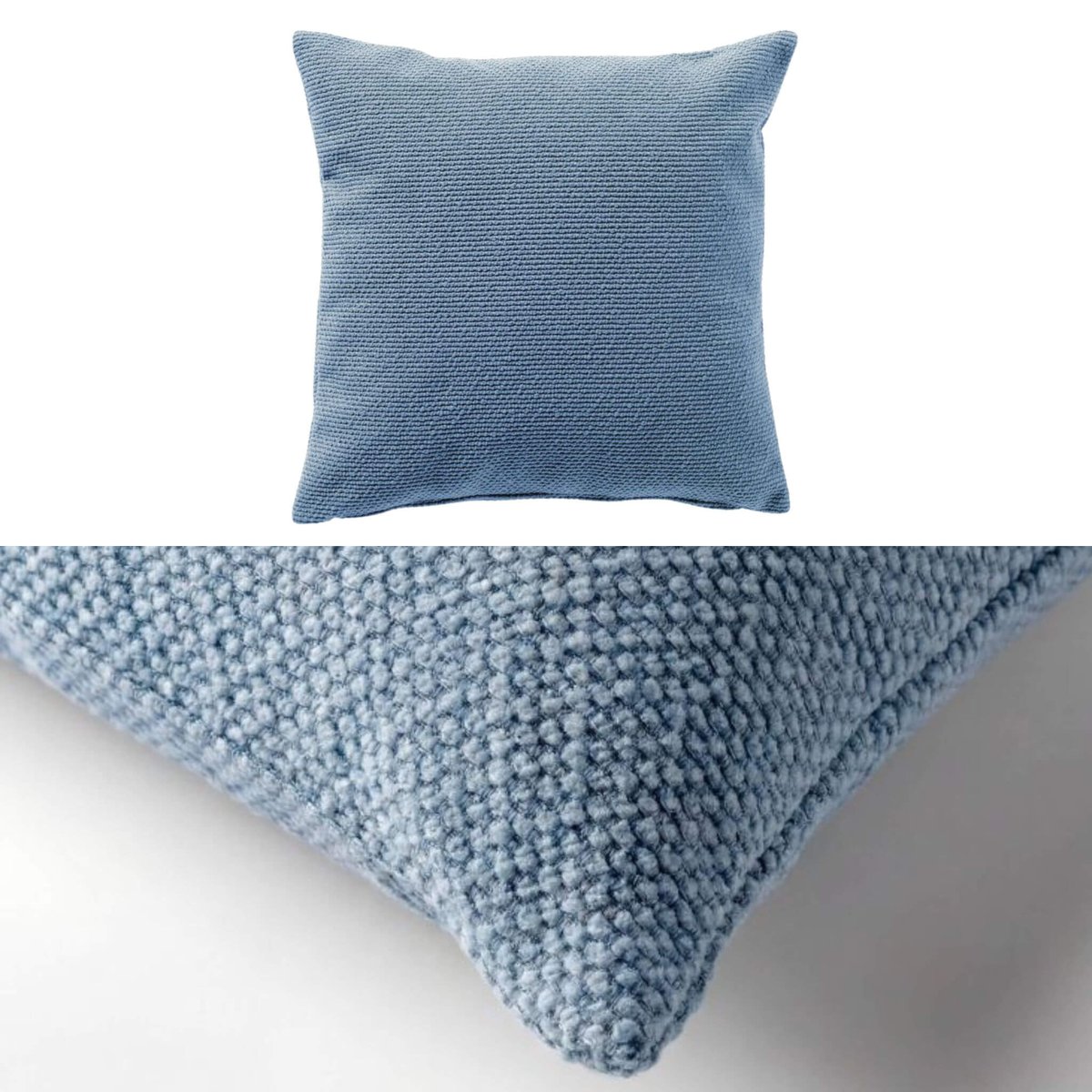 Coussins Lake breeze (Lot de 3) bleu, DUTCH DECOR