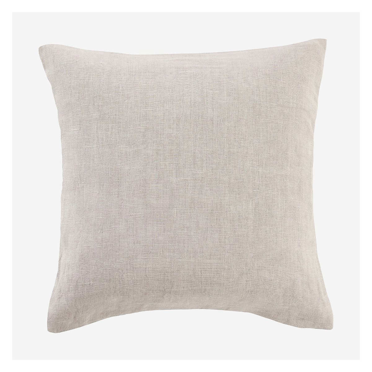 Coussin lin BILLIE bordeaux, bronze, HABITAT