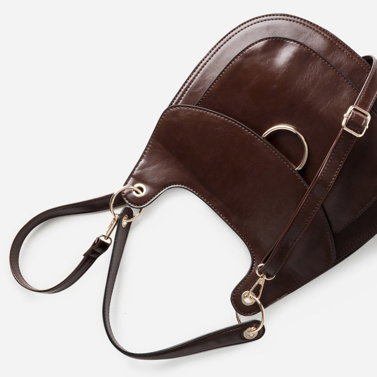 Sac Besace PAMPALII marron, ERAM