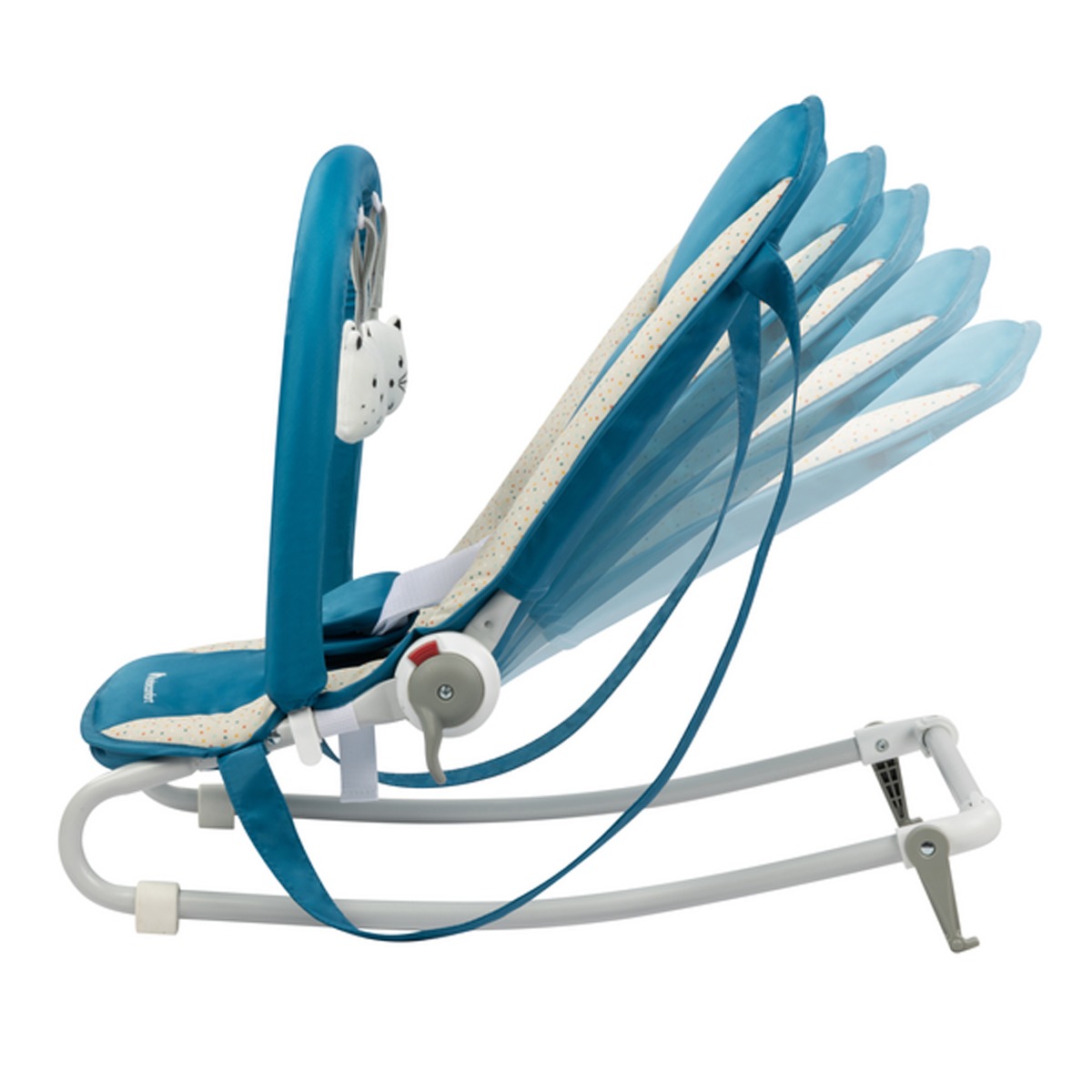 Transat bébé Starlight, fonction balancelle bleu, BEBECONFORT